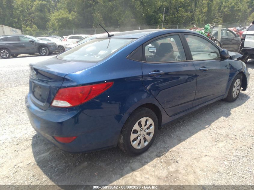 2016 HYUNDAI ACCENT SE - KMHCT4AE7GU029337