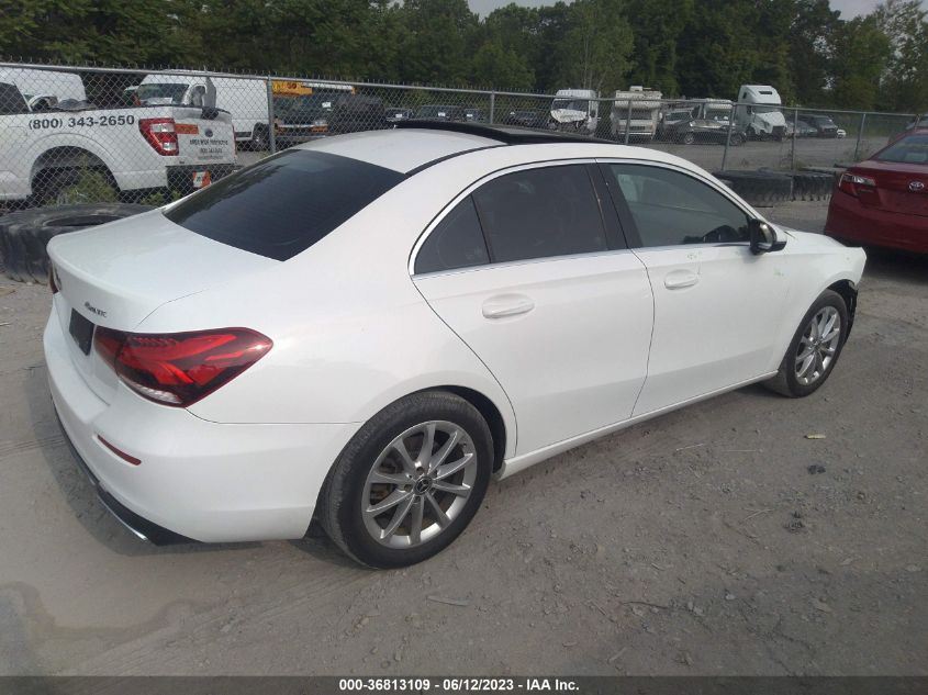 2019 MERCEDES-BENZ A-CLASS A 220 WDD3G4FB0KW026712