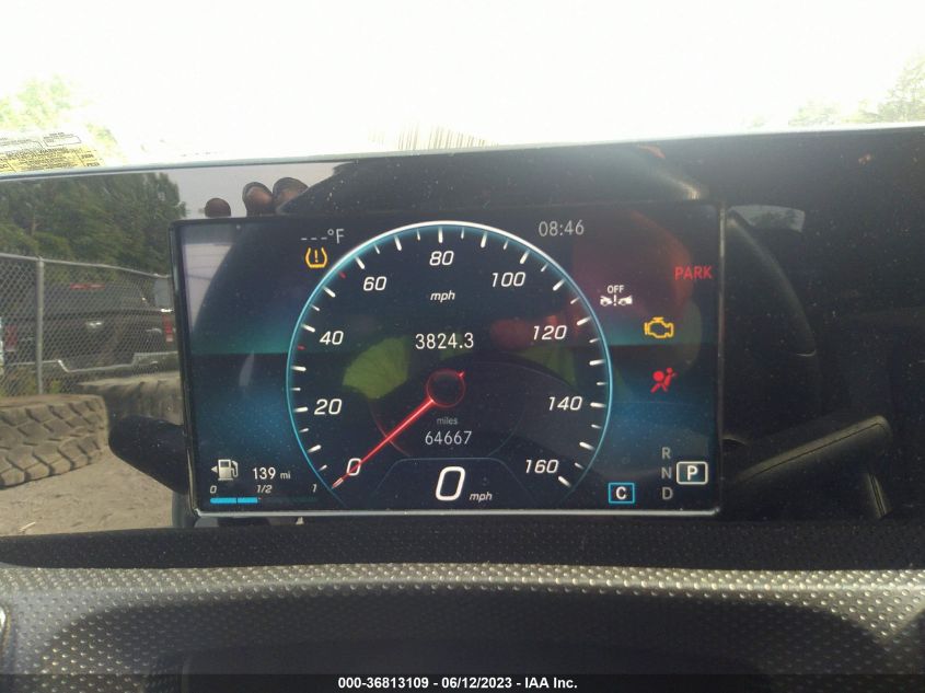 2019 MERCEDES-BENZ A-CLASS A 220 WDD3G4FB0KW026712