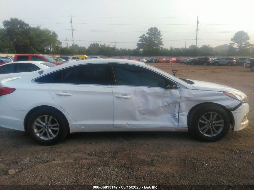 2015 HYUNDAI SONATA SE - 5NPE24AF0FH018505
