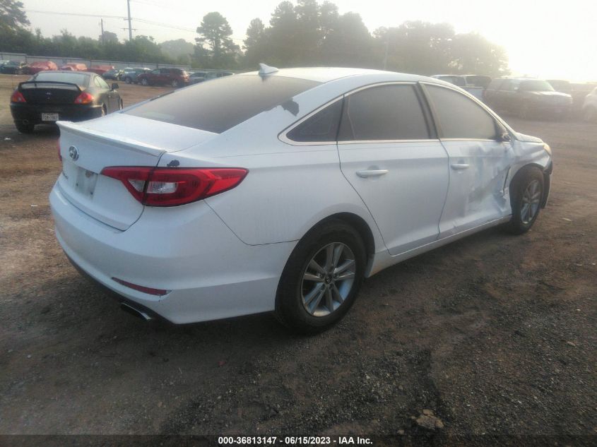 2015 HYUNDAI SONATA SE - 5NPE24AF0FH018505