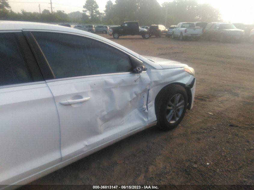 2015 HYUNDAI SONATA SE - 5NPE24AF0FH018505
