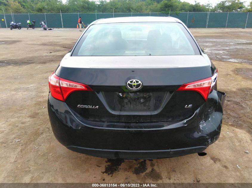 2018 TOYOTA COROLLA LE - 2T1BURHE5JC081425
