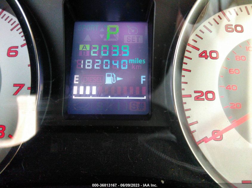 2014 SUBARU IMPREZA WAGON 2.0I SPORT LIMITED - JF1GPAR62E8223680