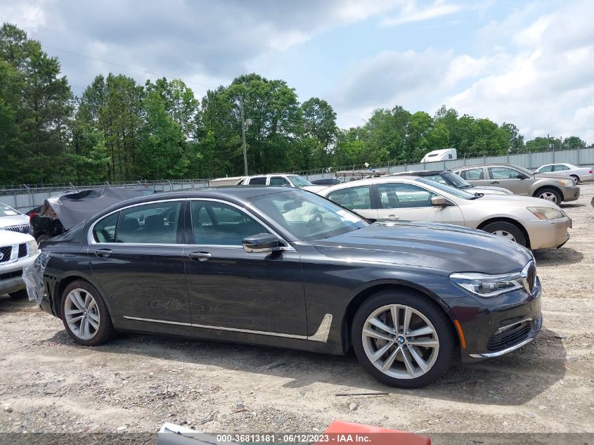 2016 BMW 7 SERIES 750I XDRIVE - WBA7F2C56GG420568