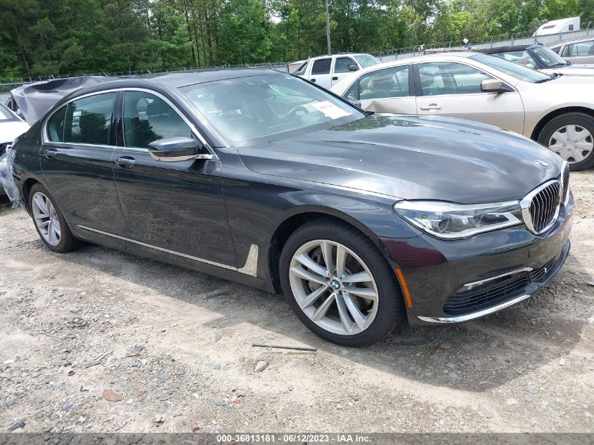 2016 BMW 7 SERIES 750I XDRIVE - WBA7F2C56GG420568