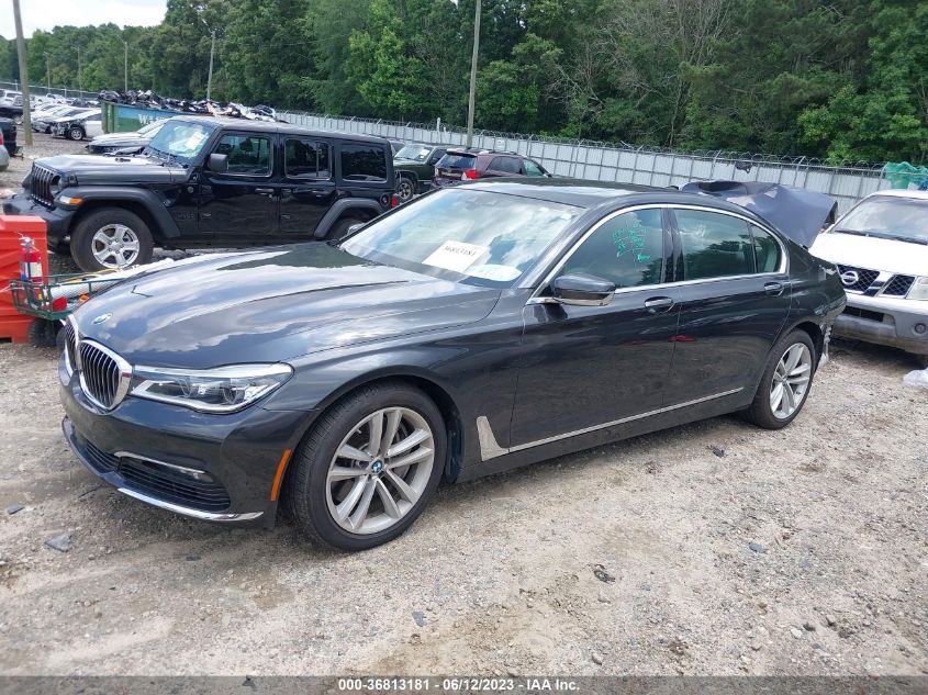 2016 BMW 7 SERIES 750I XDRIVE - WBA7F2C56GG420568