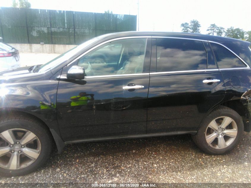 2013 ACURA MDX TECH PKG - 2HNYD2H35DH512494
