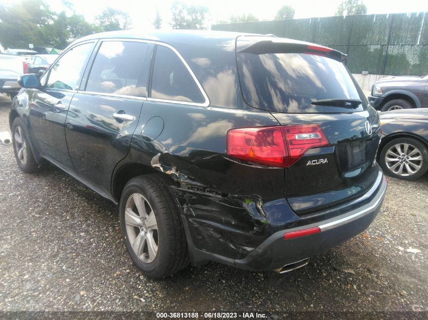 2013 ACURA MDX TECH PKG - 2HNYD2H35DH512494