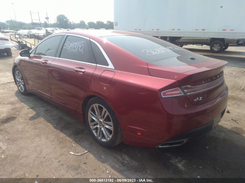 2013 LINCOLN MKZ - 3LN6L2JK9DR802383