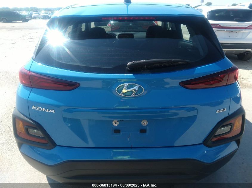 2021 HYUNDAI KONA SE - KM8K1CAA1MU637083