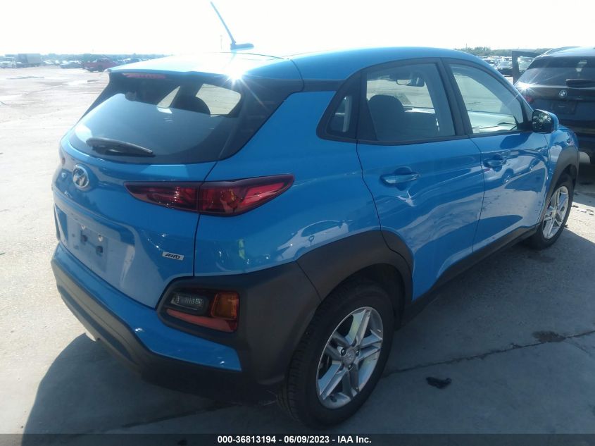 2021 HYUNDAI KONA SE - KM8K1CAA1MU637083
