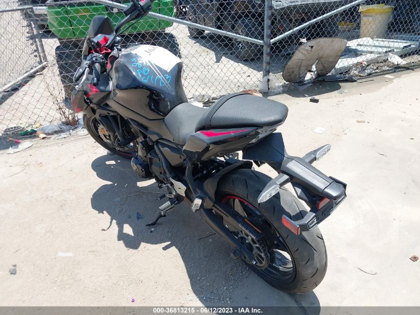 2023 KAWASAKI ER650 P ML5EREP10PDA80892