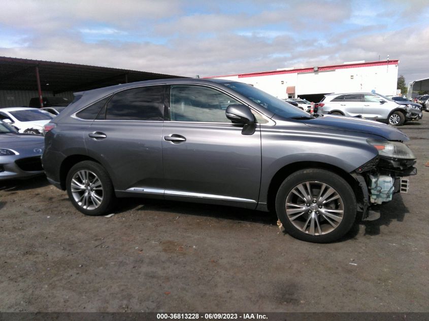 2013 LEXUS RX 450H - JTJZB1BA5D2412127