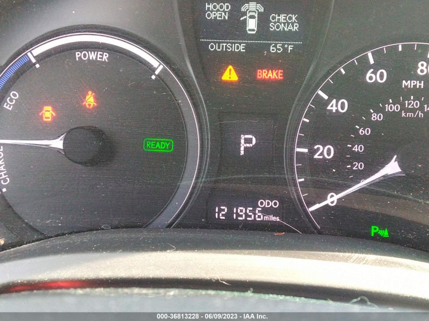 2013 LEXUS RX 450H - JTJZB1BA5D2412127