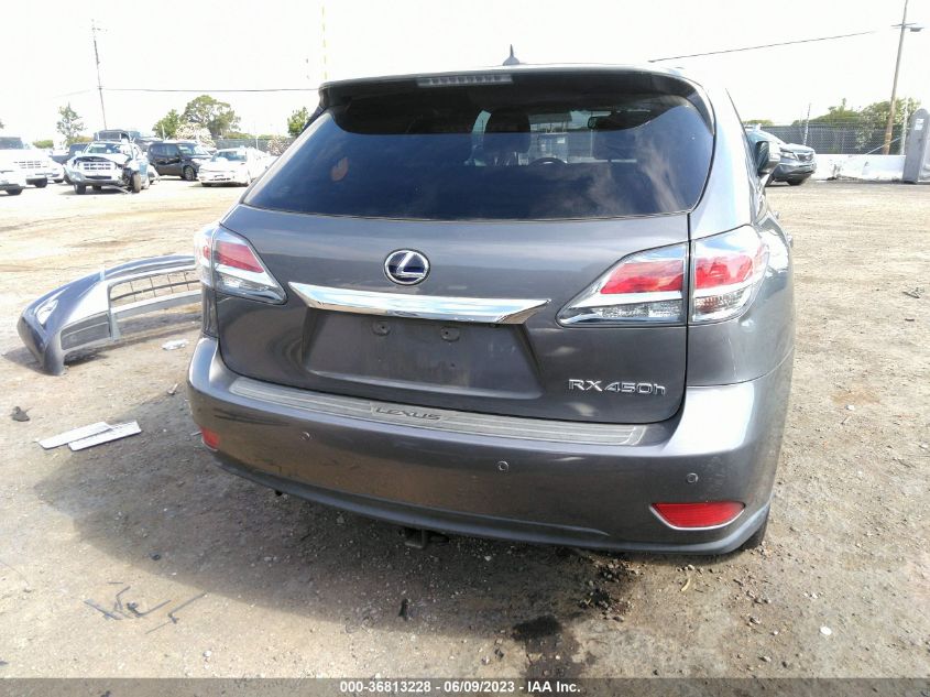 2013 LEXUS RX 450H - JTJZB1BA5D2412127