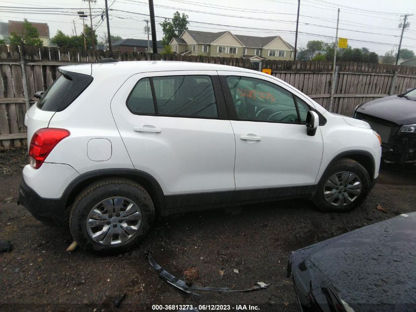 2016 CHEVROLET TRAX LS - KL7CJKSB1GB539856