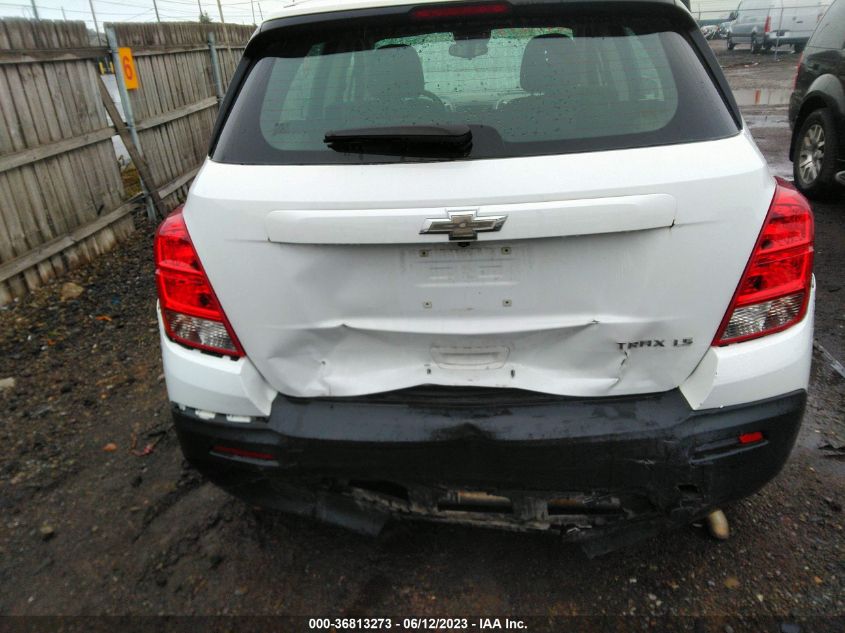 2016 CHEVROLET TRAX LS - KL7CJKSB1GB539856