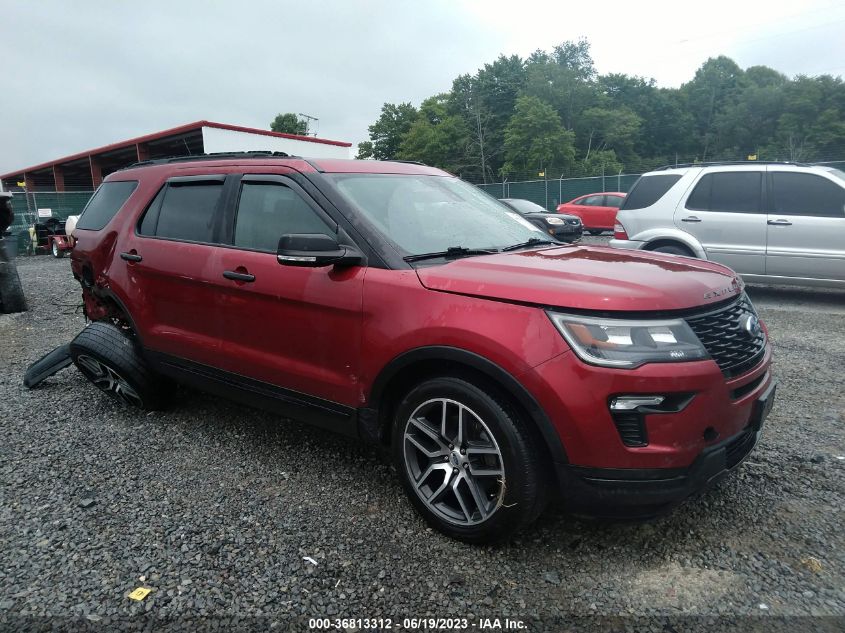 2018 FORD EXPLORER SPORT - 1FM5K8GT7JGC51620