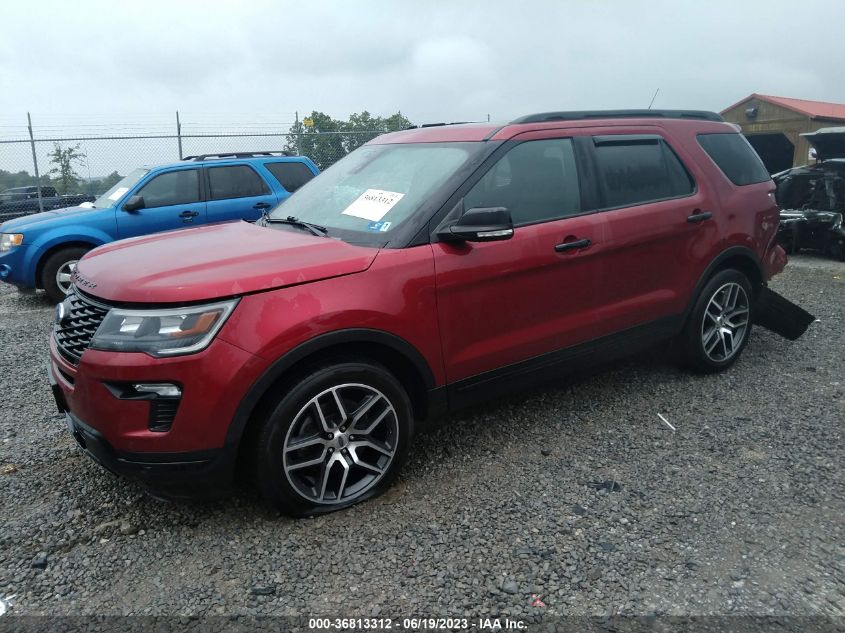 2018 FORD EXPLORER SPORT - 1FM5K8GT7JGC51620