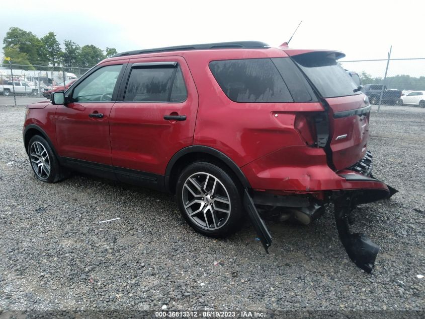 2018 FORD EXPLORER SPORT - 1FM5K8GT7JGC51620