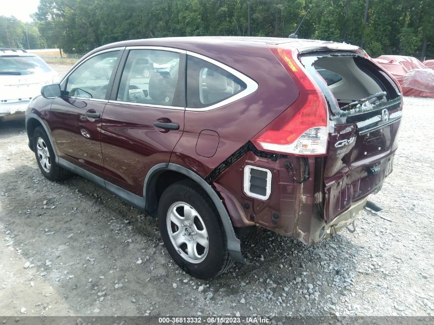 2014 HONDA CR-V LX - 5J6RM3H39EL042128