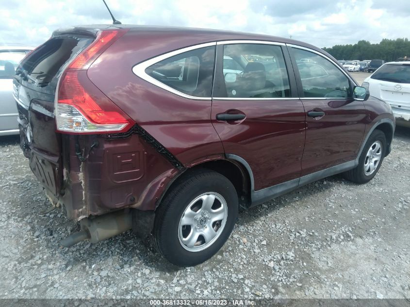 2014 HONDA CR-V LX - 5J6RM3H39EL042128