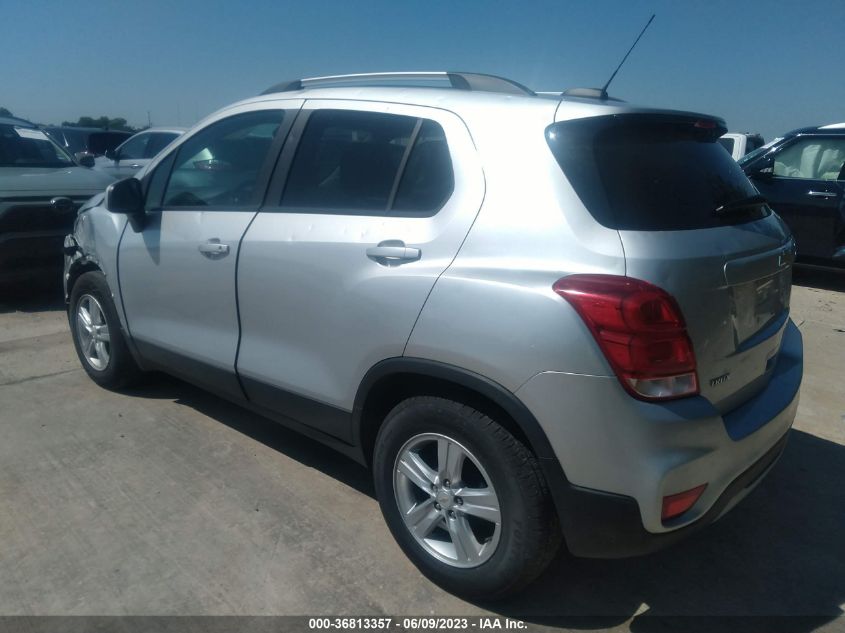 2021 CHEVROLET TRAX LT - KL7CJLSB5MB329052