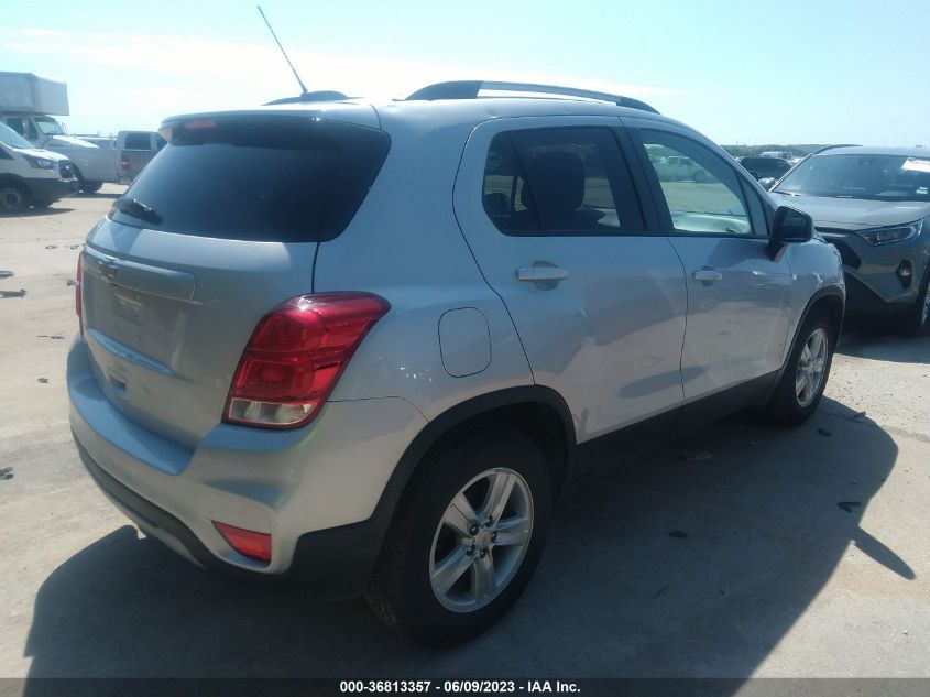 2021 CHEVROLET TRAX LT - KL7CJLSB5MB329052