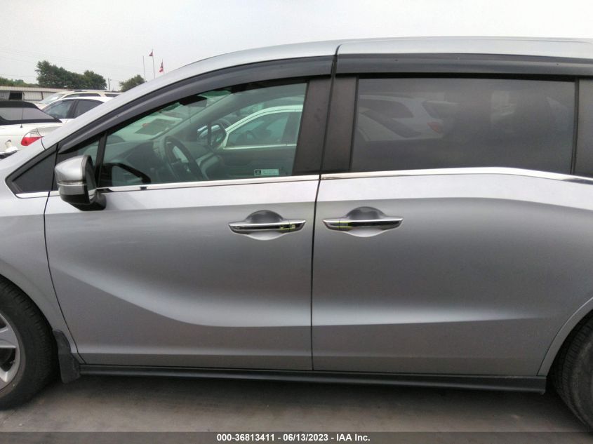 2018 HONDA ODYSSEY EX-L - 5FNRL6H72JB077880