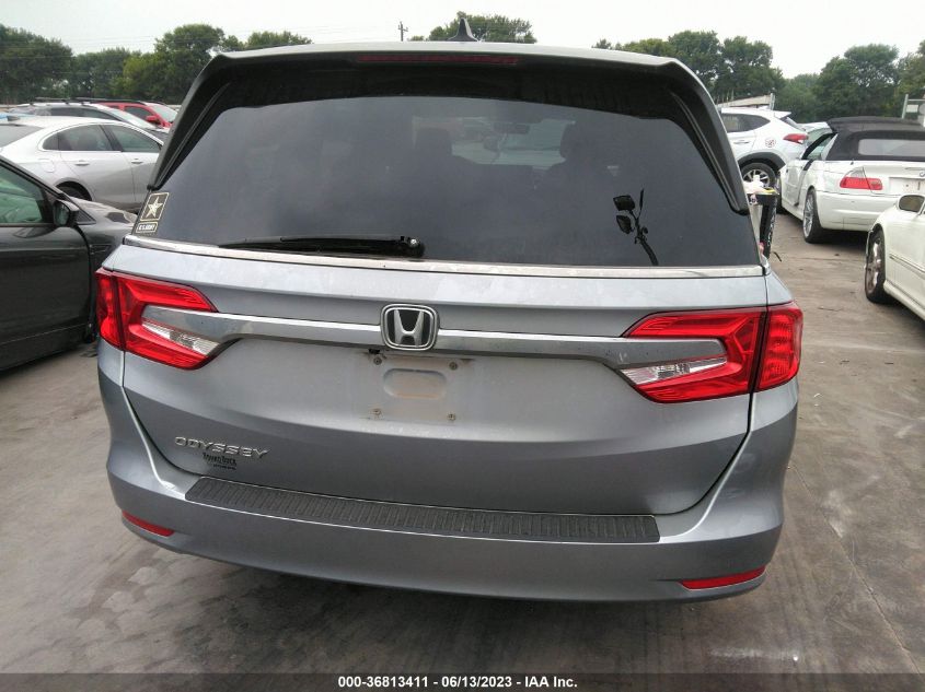 2018 HONDA ODYSSEY EX-L - 5FNRL6H72JB077880