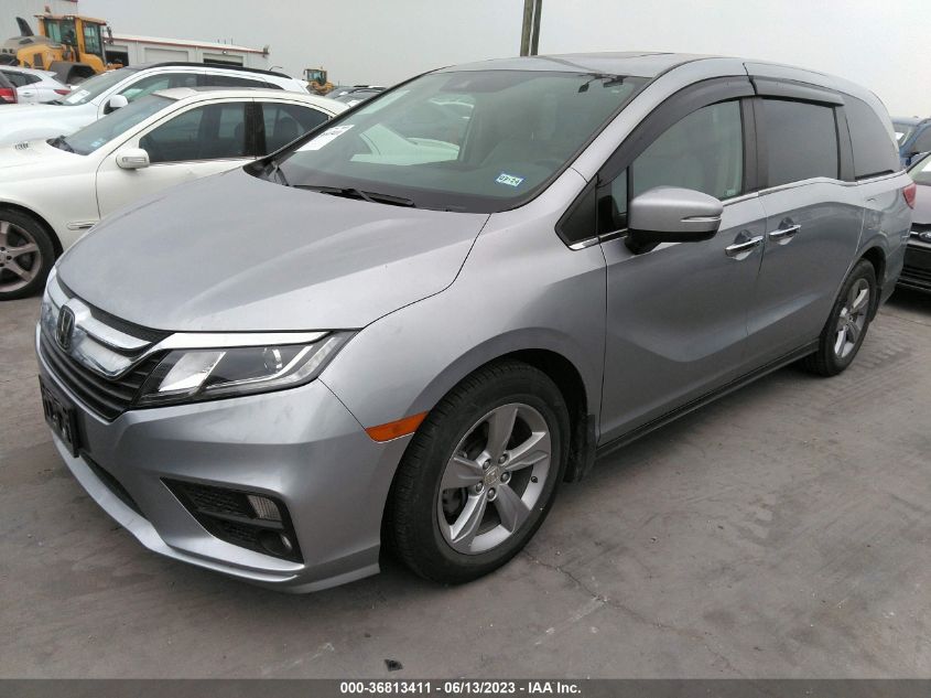 2018 HONDA ODYSSEY EX-L - 5FNRL6H72JB077880
