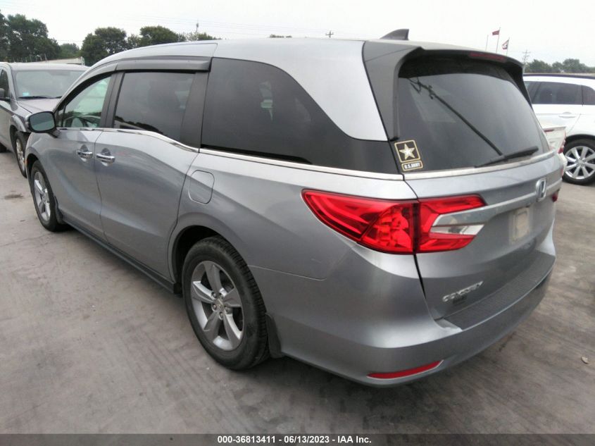 2018 HONDA ODYSSEY EX-L - 5FNRL6H72JB077880