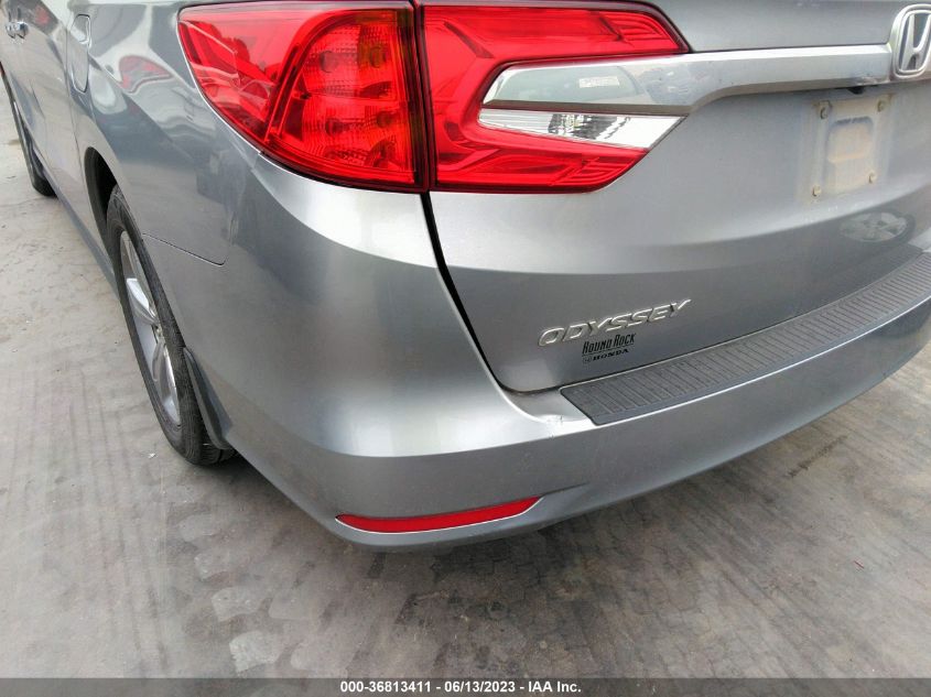 2018 HONDA ODYSSEY EX-L - 5FNRL6H72JB077880