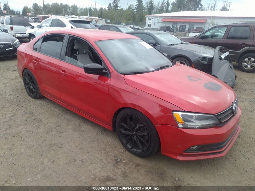 2016 VOLKSWAGEN JETTA SEDAN 1.8T SPORT - 3VWD17AJ8GM239475