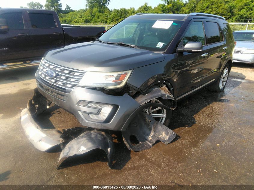 2016 FORD EXPLORER LIMITED - 1FM5K7F86GGC08936