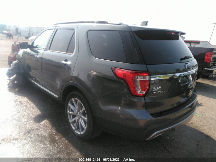 2016 FORD EXPLORER LIMITED - 1FM5K7F86GGC08936
