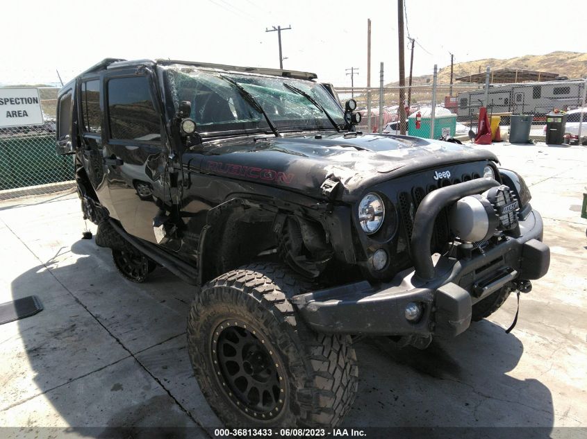 2016 JEEP WRANGLER UNLIMITED RUBICON HARD ROCK - 1C4HJWFG7GL292715