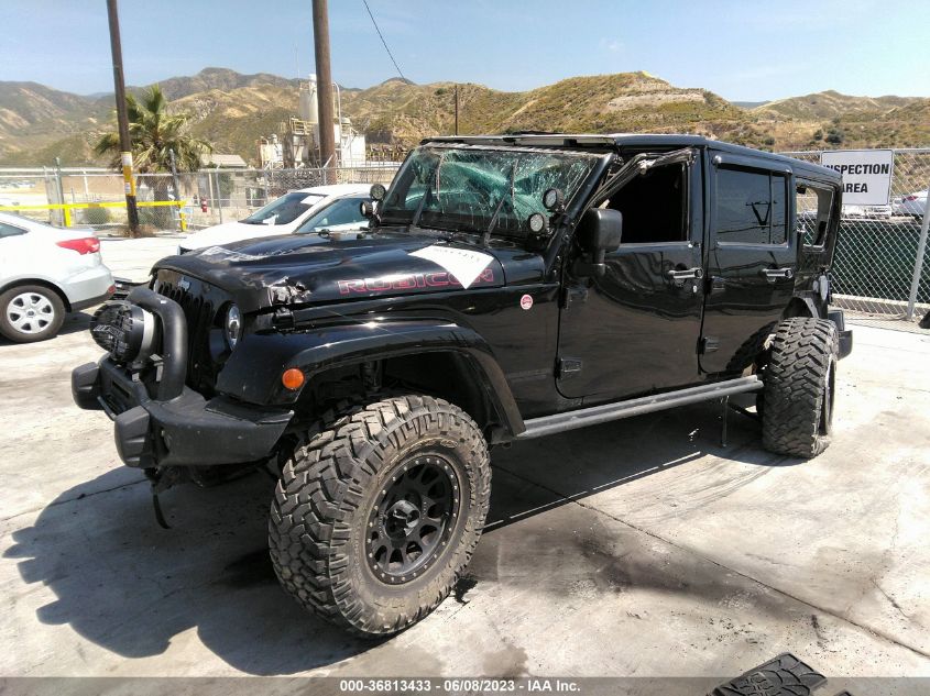 2016 JEEP WRANGLER UNLIMITED RUBICON HARD ROCK - 1C4HJWFG7GL292715