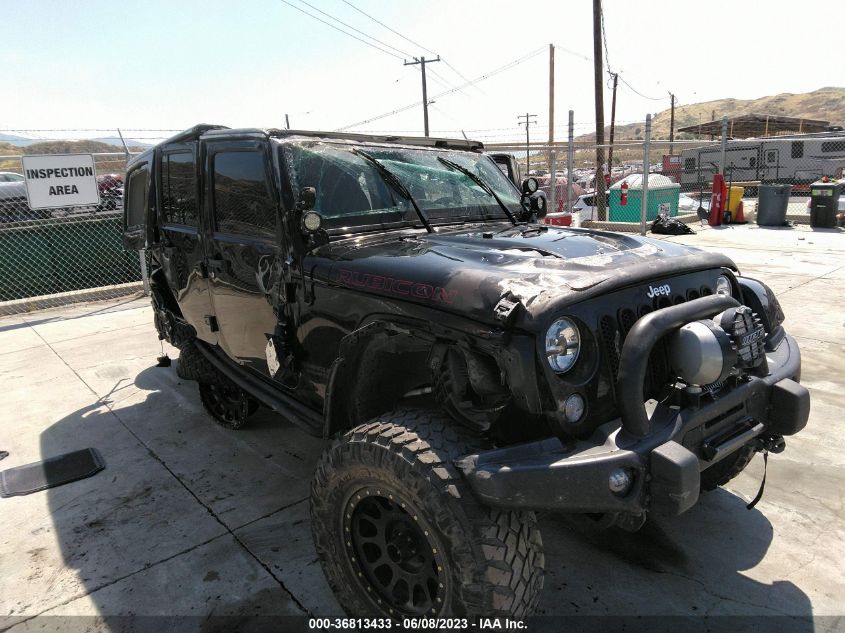 2016 JEEP WRANGLER UNLIMITED RUBICON HARD ROCK - 1C4HJWFG7GL292715