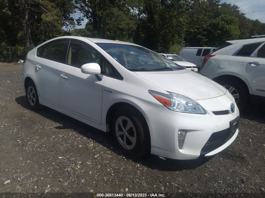 2014 TOYOTA PRIUS FOUR/FIVE/THREE/ONE/TWO - JTDKN3DUXE0391755