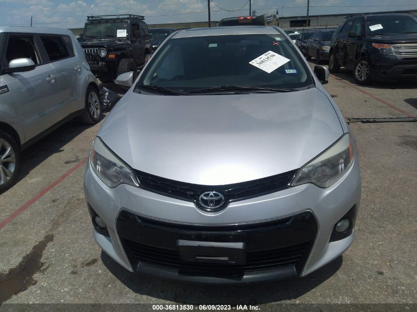 2014 TOYOTA COROLLA L/LE/LE PLS/PRM/S/S PLS - 5YFBURHE8EP066567