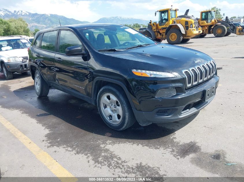 2017 JEEP CHEROKEE SPORT - 1C4PJLAB7HW623394