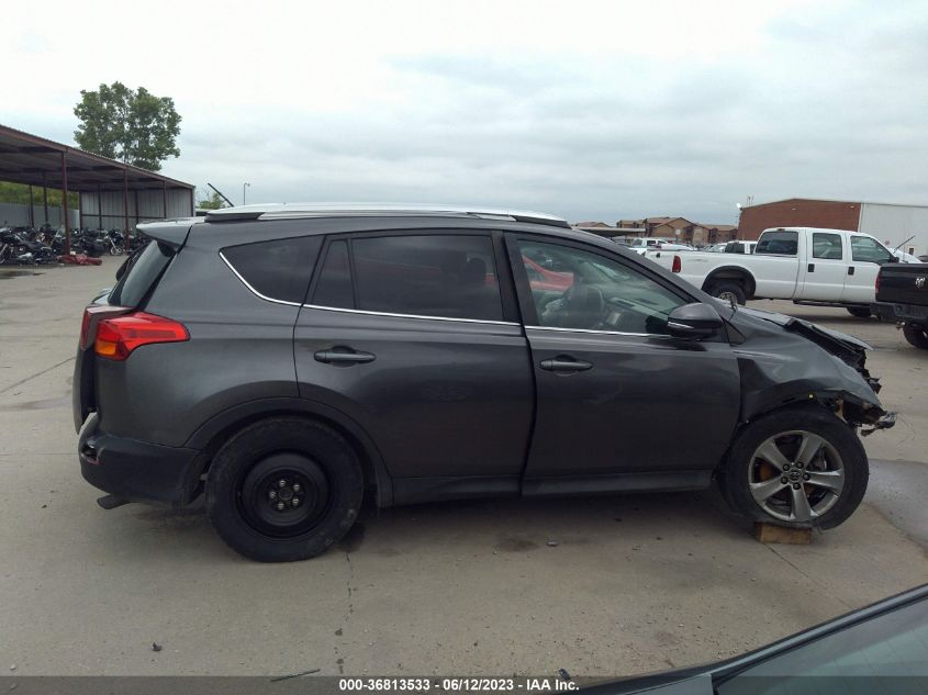 2015 TOYOTA RAV4 XLE - 2T3WFREV0FW161941