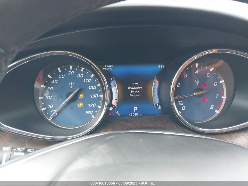2017 MASERATI QUATTROPORTE ZAM56RRL8H1206027