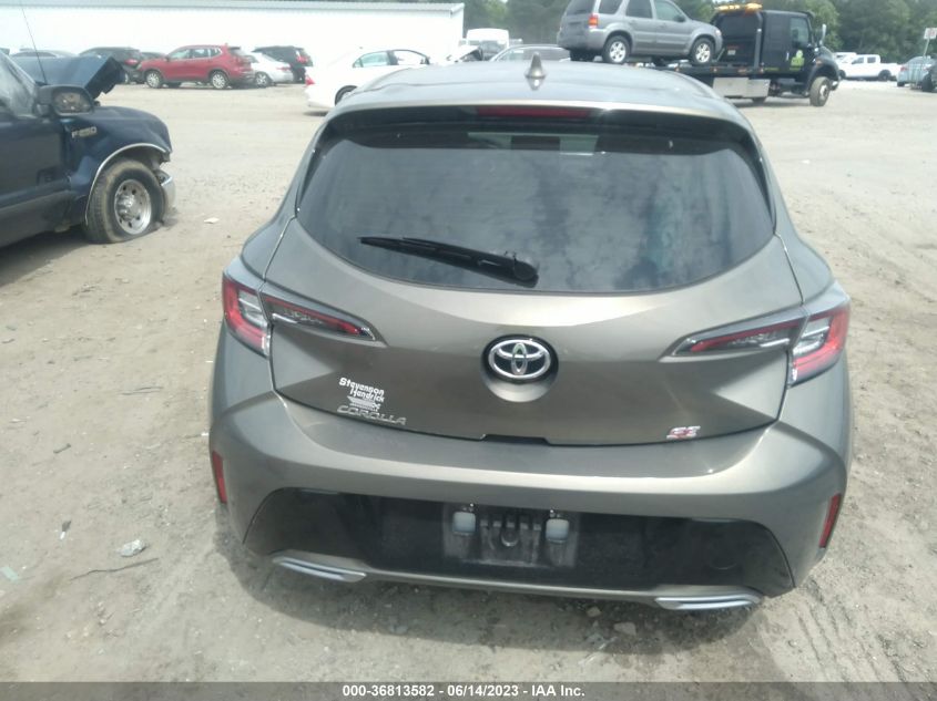 2019 TOYOTA COROLLA HATCHBACK SE/XSE JTNK4RBE4K3060127