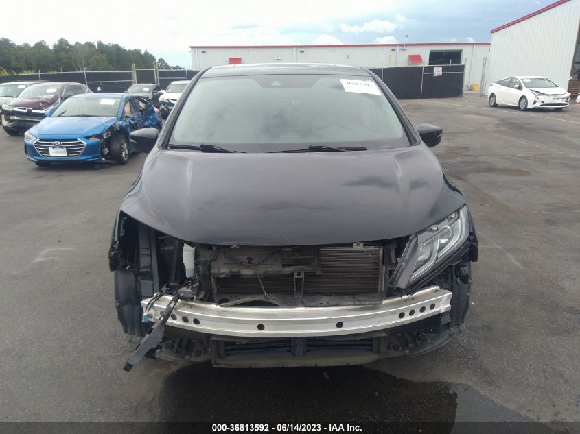 2018 HONDA ODYSSEY EX-L - 5FNRL6H75JB039480