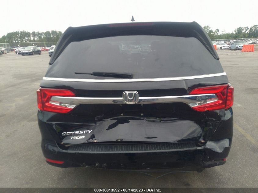 2018 HONDA ODYSSEY EX-L - 5FNRL6H75JB039480