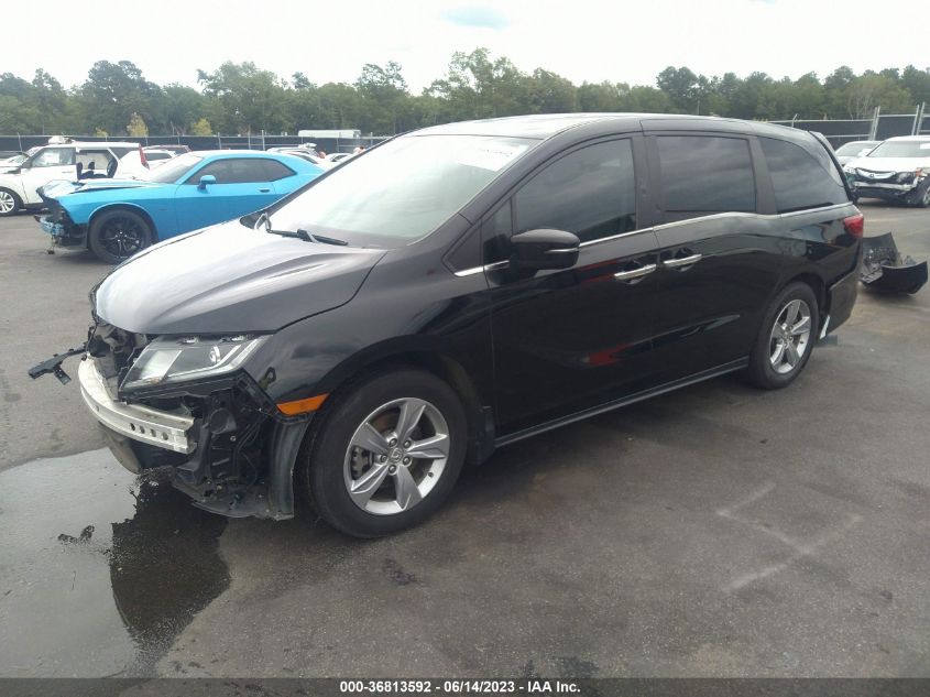 2018 HONDA ODYSSEY EX-L - 5FNRL6H75JB039480