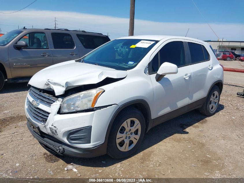 2016 CHEVROLET TRAX LS - KL7CJKSB3GB566332